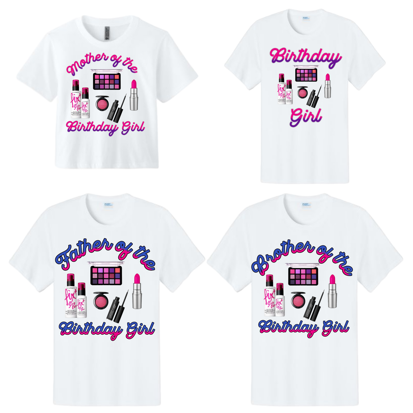 Make-Up Theme GROUP TEES