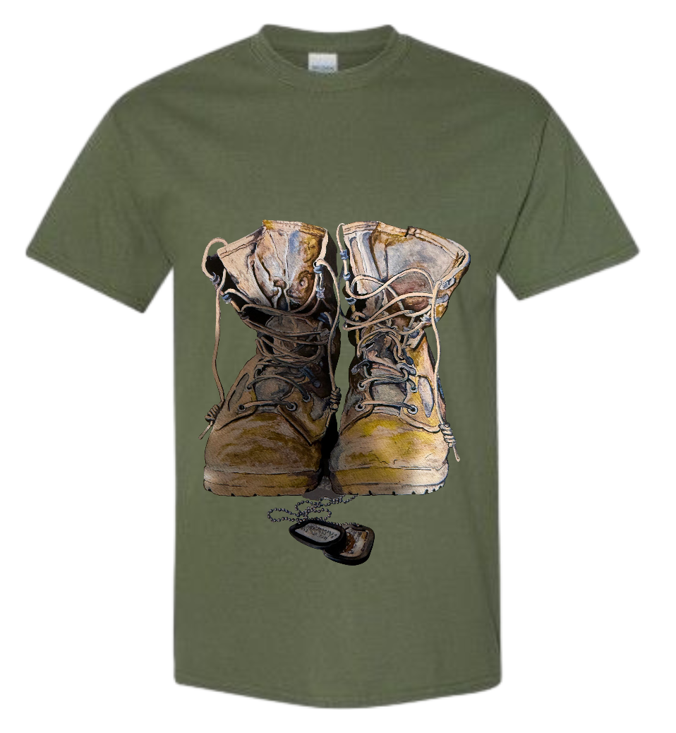 Army Boots TEE
